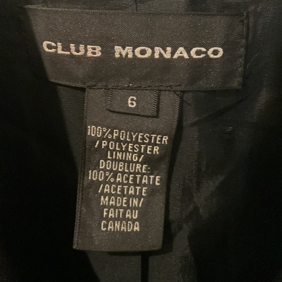 Satin black blazer - Picture 3 of 4